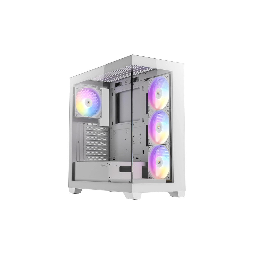 [CX300RGBELITEWHITE] CASE ANTEC CX300 ELITE WHITE MID TOWER RGB 3X120MM FIXED RIGHT SIDE 1X120MM IN REAR