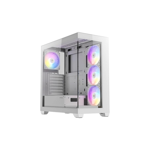 [CX300RGBELITEWHITE] CASE ANTEC CX300 ELITE WHITE MID TOWER RGB 3X120MM FIXED RIGHT SIDE 1X120MM IN REAR