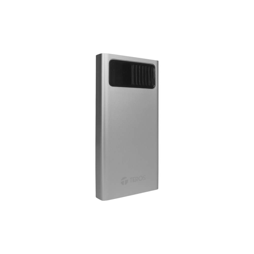 POWER BANK TEROS TE-7054S 10000MAH /PD30W /LITIO GRADO A / ENTRADA USB-C / 2 SALIDAS USB-C Y USB-A