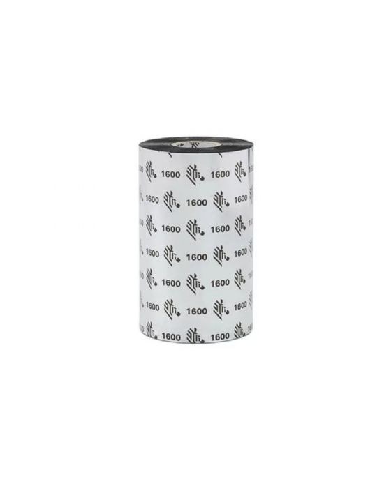 CONSUMIBLE ZEBRA RIBBON CERA 1600 110MMX300M ,1 PULG CORE ZD230,420,620/ UNIDAD