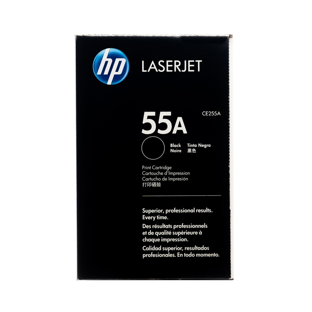 TONER HPINC 55A NEGRO LASERJET P3015 6000 PAG CE255A