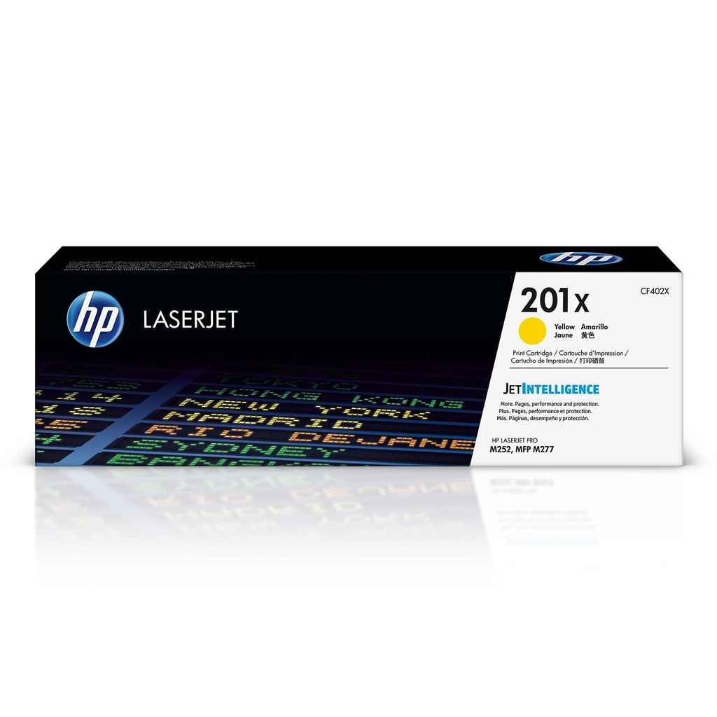 TONER HPINC 201X AMARILLO LASERJET M252/227W 2300 PAG CF402X