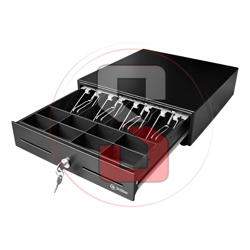 [CD250] CAJON DE DINERO 3NSTAR CD250 TAMAÑO MEDIANO INTERFACE RJ11 / RJ12. 04