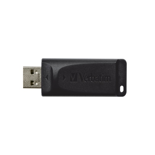 [98698] FLASHMEMORY VERBATIM 64GB SLIDER NEGRO USB 2.0