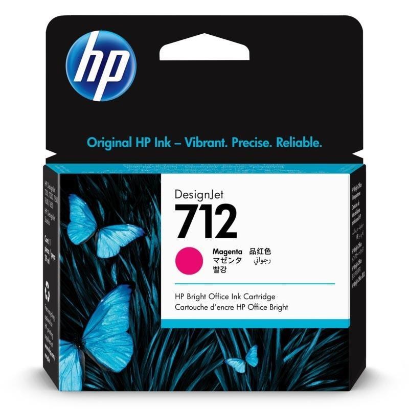 [3ED68A] TINTA HPINC 712 MAGENTA DJ T210/T230/T250/T630/T650 29 ML 3ED68A