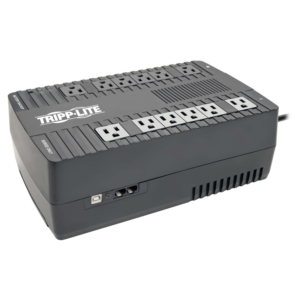 UPS INTERACTIVO TRIPP LITE AVR750U 750VA 450W 120V 6 TOMAS BATERIA+AVR 6 TOMAS SUPRESION PICO 1Y