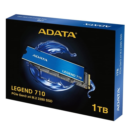 [ALEG-710-1TCS] CS DISCO ADATA ALEG-710 LEGEND 1TB PCI-E 3.0 NVME M.2 2400/1800 MB/S