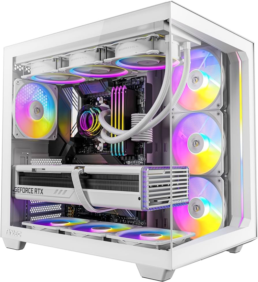 TE CASE ANTEC C5 WHITE MID TOWER ARGB 3X120MM BOTTOM 3X120MM RIGHT SIDE 1X120MM REAR