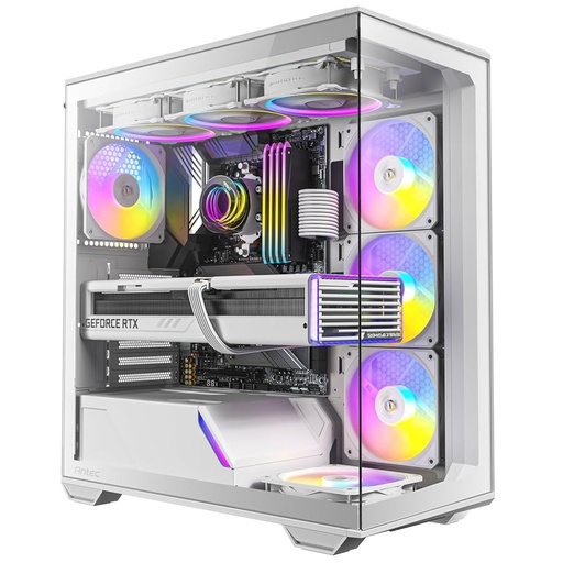[C3ARGBWHITE] TE CASE ANTEC C3 MID TOWER WHITE ARGB 3X120MM RIGHT SIDE 1X1200 REAR