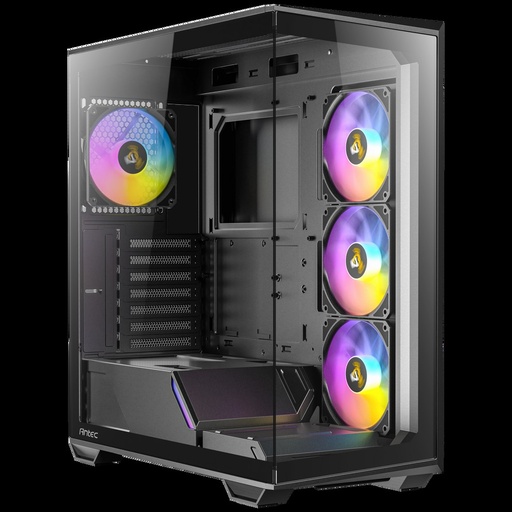 [C3ARGBBLACK] CK CASE ANTEC C3 MID TOWER BLACK ARGB 3X120MM RIGHT SIDE 1X120MM REAR
