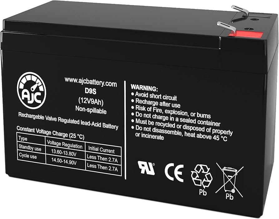 [UNP12/9#] BATERIA UNIPOWER/PARA UPS 12V/9AH