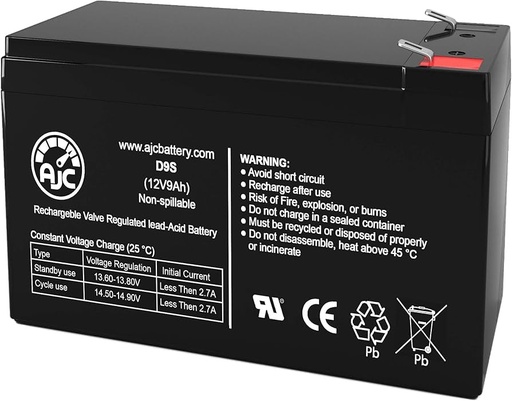 [UNP12/9#] BATERIA UNIPOWER/PARA UPS 12V/9AH