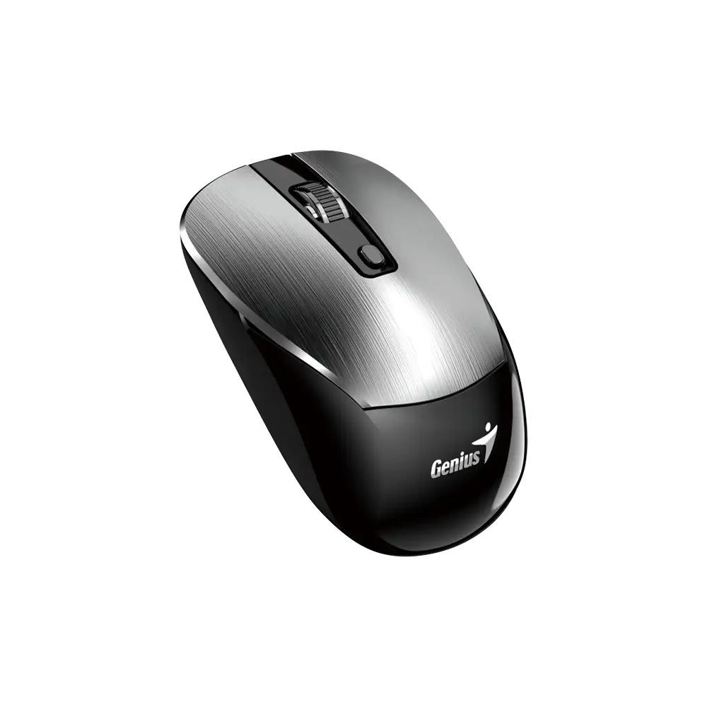 MOUSE/GENIUS NX-7125 WIRELESS GRIS /AI COPILOT /4 BOTONES /1200 DPI /RF 2.4GHZ /PILA AA /WIN Y MAC