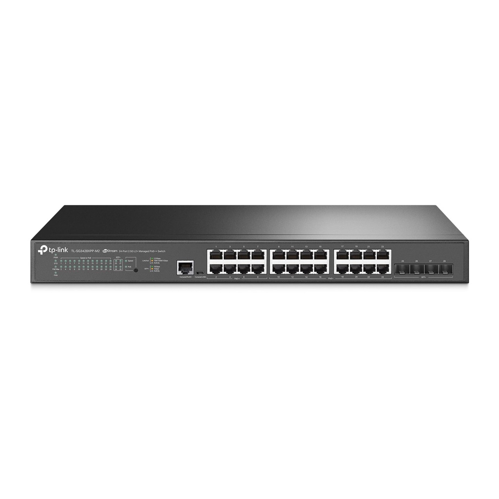 M2 SWITCHES TPLINK/SG3428XPP-M2 / 24 PUERTOS / CAPA 2/ PUERTOS DE 2.5 GBPS