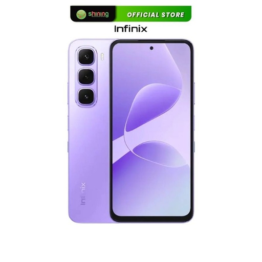 [HOT60I] CELULAR INFINIX/HOT 60I 4GB RAM 256GB ALM 6.7 PULG 50MP PRINCIPAL 8MP FRONTAL SOUL EYE PURPLE