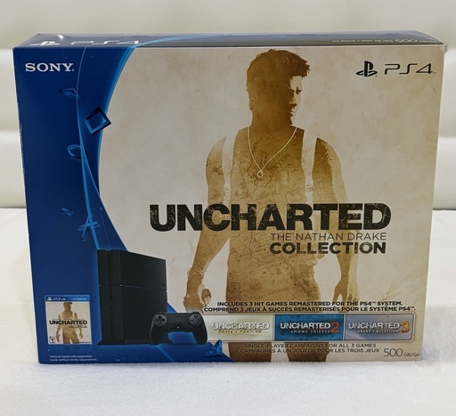 [SONCONHWSON-PS5711719573432] COMBO CONSOLA/DE/JUEGO/SONY DISCO SLIM STANDARD CORE - LATAM +VIDEOJUEGO PS4 UNCHARTED THE NATHAN DR