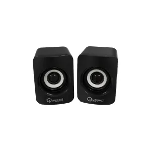 [PARQUAQS-616BLK] PARLANTE QUASAD QS-616 USB MULTIMEDIA NEGRO