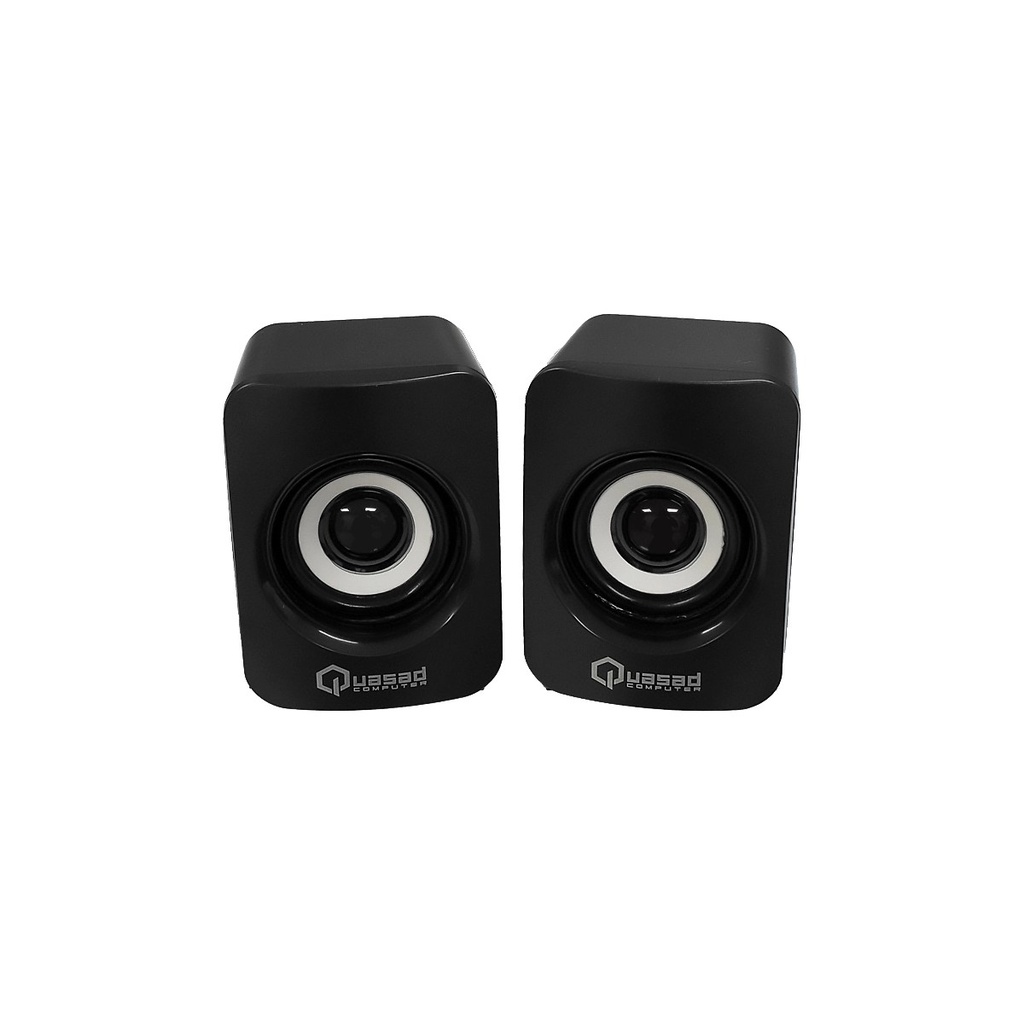 PARLANTE QUASAD QS-616 USB MULTIMEDIA NEGRO