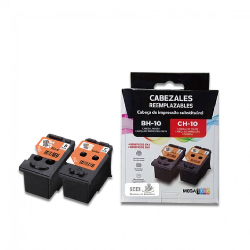 CABEZAL CANON 3418C004AA BH-10/CH-10 NEGRO/COLOR G6010/G7010/G2160/G3160/G5010