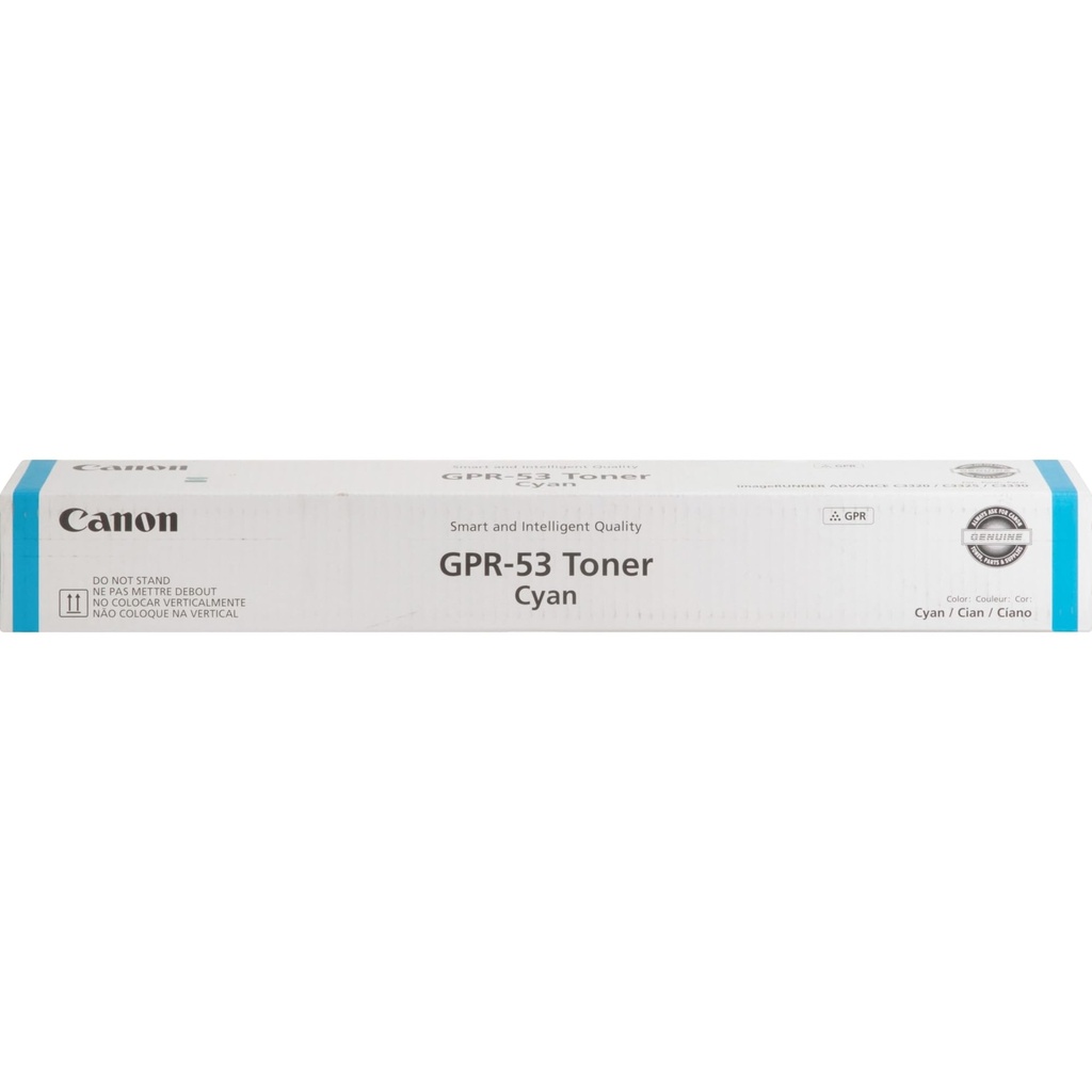 TONER CANON GPR-53L CYAN RENDIMIENTO 8500 PAGINAS IRA C3226I
