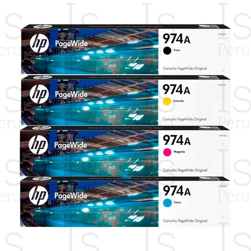 [L0S05AL] TINTA HPINC 974XL AMARILLO 452/577/477 7000 PAGS L0S05AL