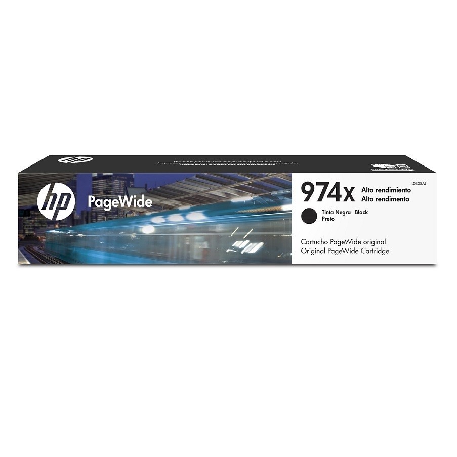 TINTA HPINC 974XL NEGRO PW 452/577/477 10000 PAGS L0S08AL