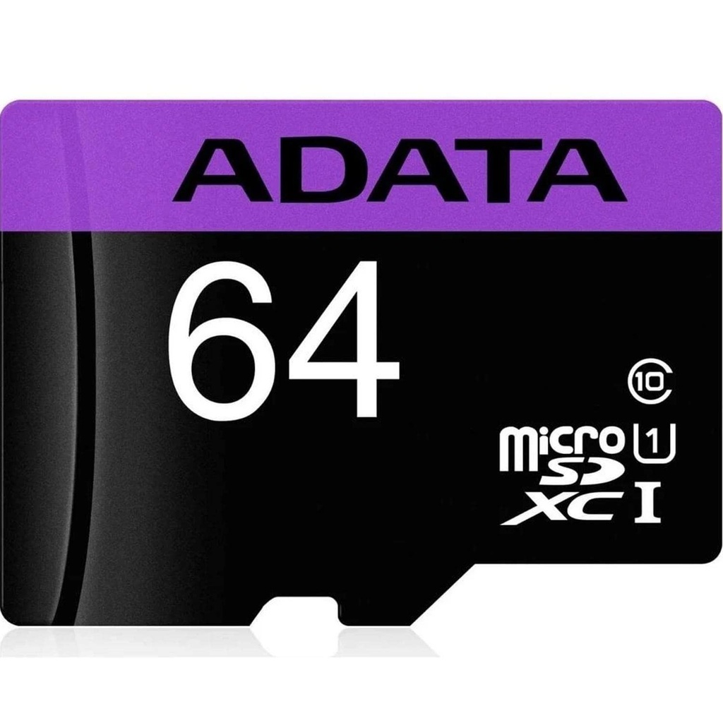 MICRO-SDXC ADATA 64GB WITH ADAPTER UHS-I CLASS 10
