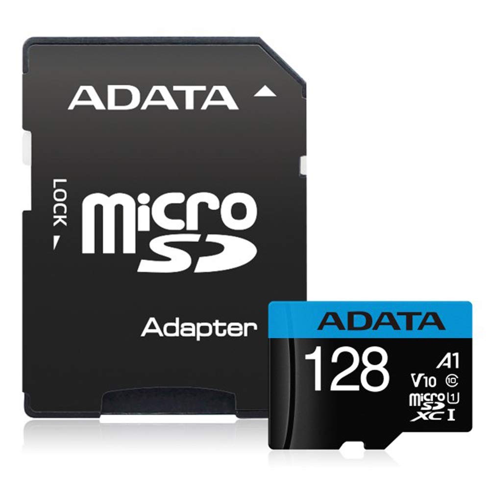 MICRO-SDHC ADATA 128GB WITH ADAPTER UHS-I CLASS 10