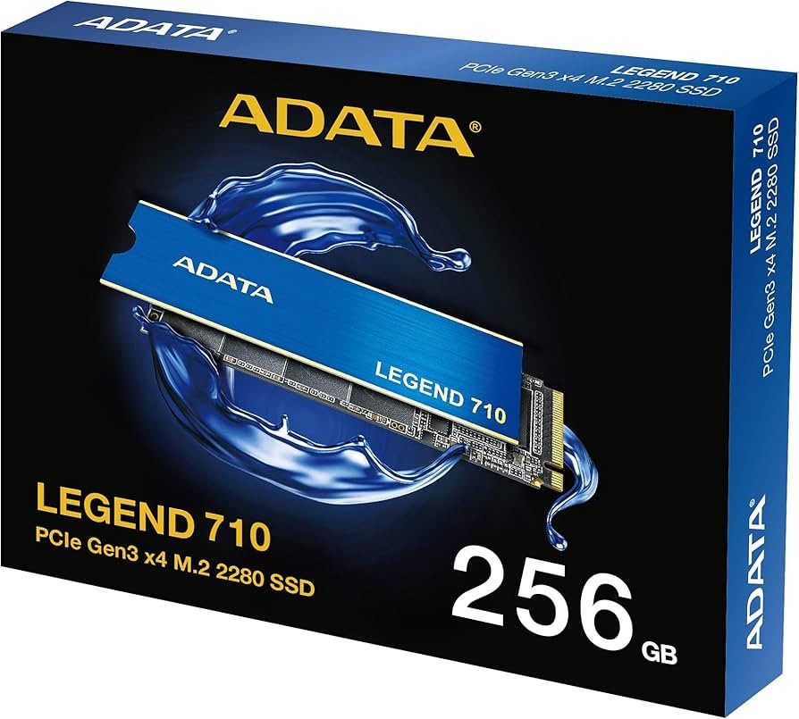 SSD ADATA LEGEND 710 256GB PCIE GEN3 M.2 2280 3Y