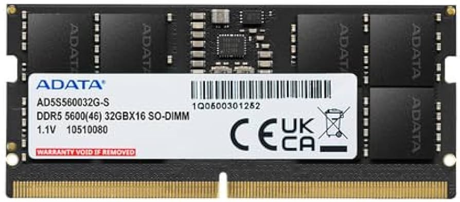 SO-DIMM ADATA 16GB DDR5-5600 1.1V L46 262pin 2800MHz