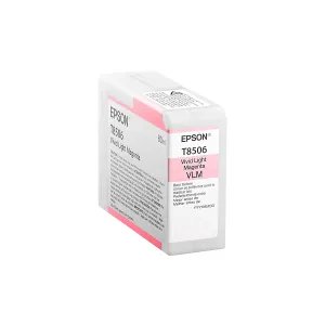 [SUMEPST85060N] Cartucho Epson T85060N UltraChrome HD Vivid Light Magenta Ink 80 ml