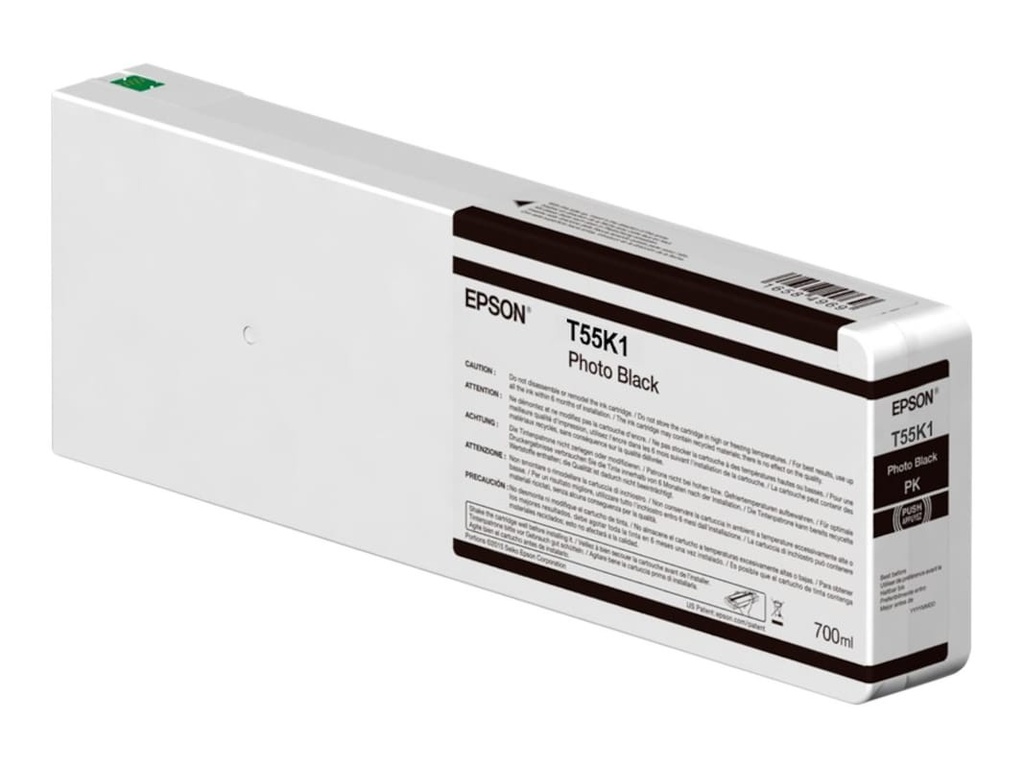 CARTUCHO EPSON T55K100 PHOTO BLACK ULTRACROME HDX-HD 700ML