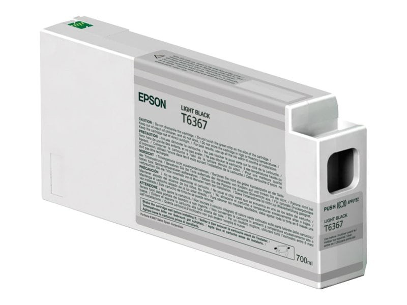 CARTUCHO EPSON T636700 STYLUS PRO 7900-9900-WT7900-7700-9700 LIGHT NEGRO-700ML