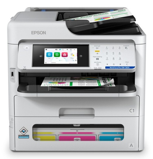 [C11CK19301] IMPRESORA/EPSON WF- PRO EM-C800 WIFI/DUPLEX/ 25PPM C13T  C11CK19301