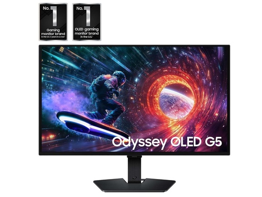 [TS-002289] MONITOR SAMSUNG Odyssey G5 G50F 27Inch Gaming IPS QHD 1800Hz HDMI 1ms Black
