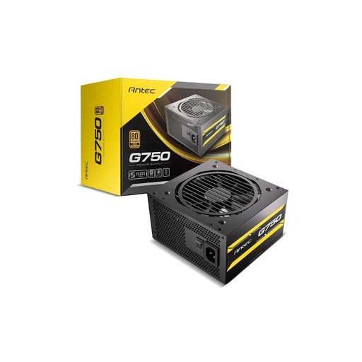 [G750FUS] FUENTE ANTEC/FUENTE DE PODER G750 750W 80PLUS GOLD SEMIMODULAR