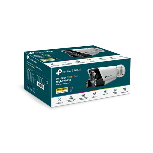 [VIGIC340S-4MM] PROMO 5+1 CAMARA TPLINK/VIGI C340S 4MM/EXTERIOR/COLOR PRO/4 MP/ANALISIS DE PERSONAS Y VEHICULOS