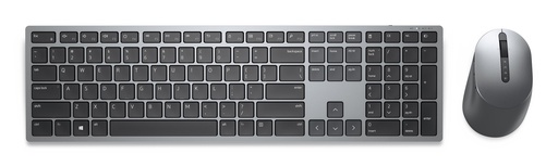 [TS-003577] Teclado y mouse Dell Pro KM7321W Inalambrico + BT Gris 3Y