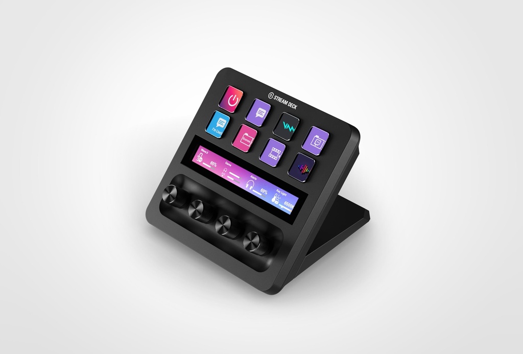 STREAM DECK PLUS ELGATO EASY AUD. VID. STREAMIG WORKFLOW CONTROL FOR OS OR WINDOWS 4.2LCD TUCH BLACK