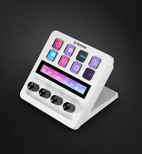 [TS-003150] STREAM DECK PLUS ELGATO EASY AUD. VID. STREAMIG WORKFLOW CONTROL FOR OS OR WINDOWS 4.2LCD TUCH WHITE