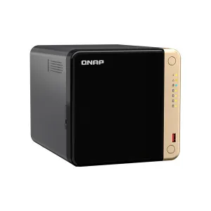 [NASQNATS4648GUS] NAS STORAGE QNAP TS-464-8G-US 4BAY Intel Celeron QC 8GB PCIe M.2 DUAL 2.5GbE Black