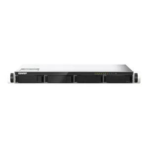 NAS STORAGE QNAP TS-435XeU 4-BAY RACK Octeon QC 4GB 2.5GbE SSD M.2 MVMe Corta Profundidad