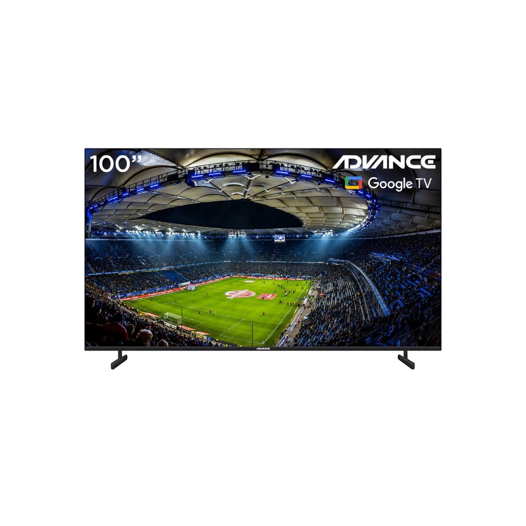 PROMO TELEVISORES ADVANCE/100 PULGADAS UHD DLED 2GB/8GB GOOGLE TV + PARLANTE XIAOMI POCKET