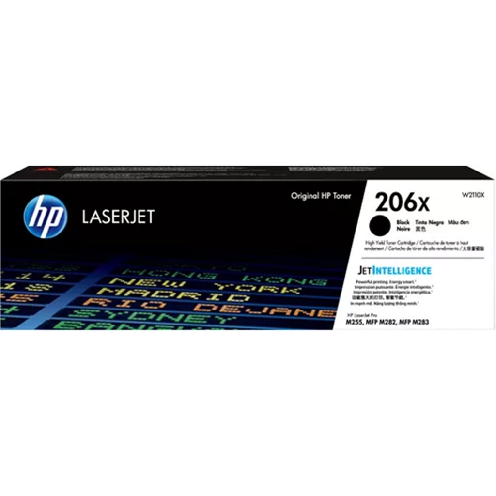 HP 206X BLACK LASERJET TONER CARTRIDGE