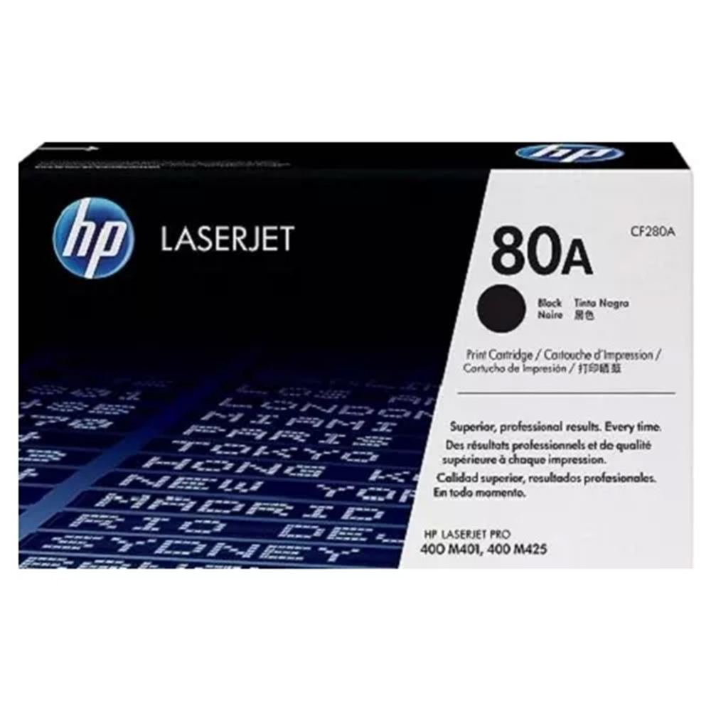 HP 80A BLACK TONER CARTRIDGE