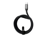 [KAC-250-3FT] Klip Xtreme - USB cable - 24 pin USB-C - 1 m - Black - 60W Braided Fast charging