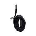 [KAC-650-10FT] Klip Xtreme - USB cable - 24 pin USB-C - 3 m - Black - 100W 10Gbps Braided Fst Charg