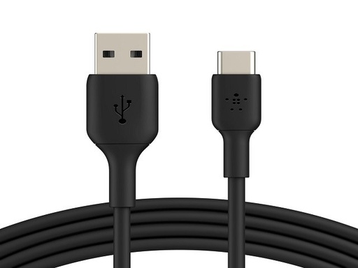 [CAB001bt1MBK] Belkin BoostCharge - Cable USB - 24 pin USB-C (M) a USB (M) - 1 m - negro