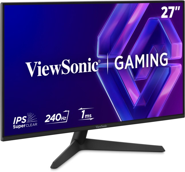 ViewSonic - LED-backlit LCD monitor - 27" - 1920 x 1080 - IPS - HDMI / DisplayPort - Black