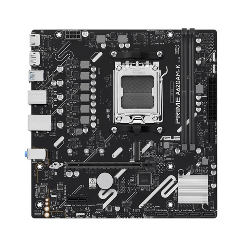 [TS-002087] MBO ASUS PRIME A620AM-K AMD AM5 2XDDR5-7200 HDMI DP M.2 4USB5 2USBA PCIE4.0 micro-ATX
